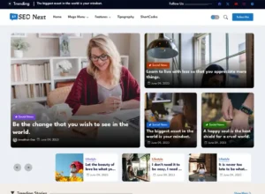 SEO Next Review — Best News Blogger Template for High Traffic Blogs